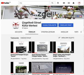 ekranda Çizgelikedi'nin Youtube sayfasi görünüyor.