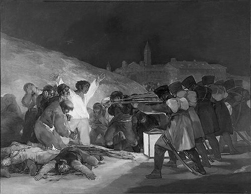 Goya'nın 'The Shootings of May Third 1808' adlı eseri 